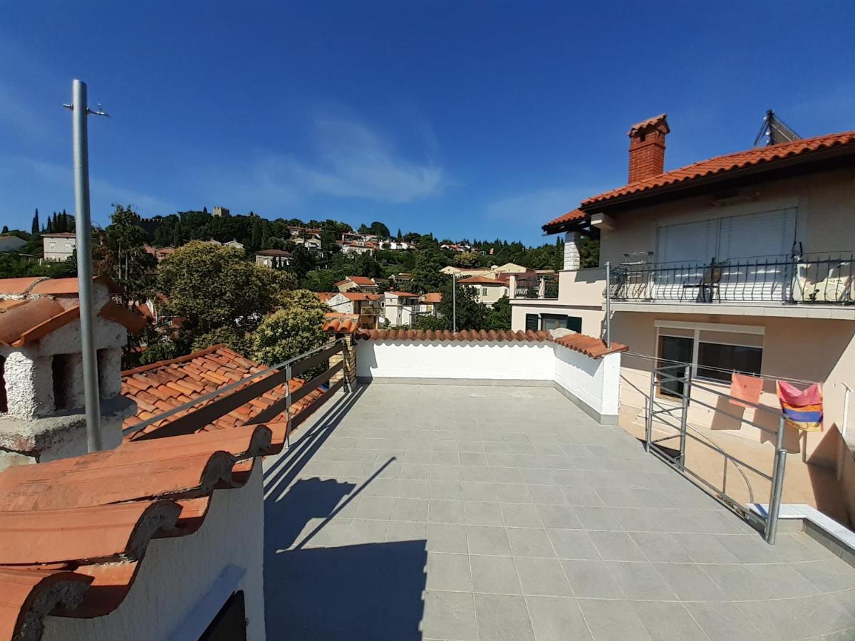 Ferienwohnung Kat-Y Terrace With Excellent View Piran Exterior foto