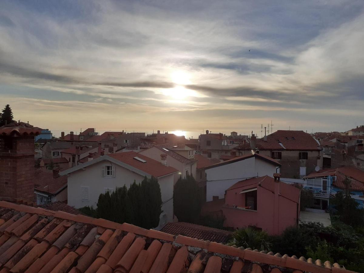 Ferienwohnung Kat-Y Terrace With Excellent View Piran Exterior foto