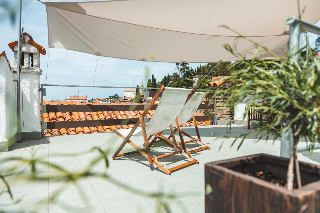 Ferienwohnung Kat-Y Terrace With Excellent View Piran Exterior foto