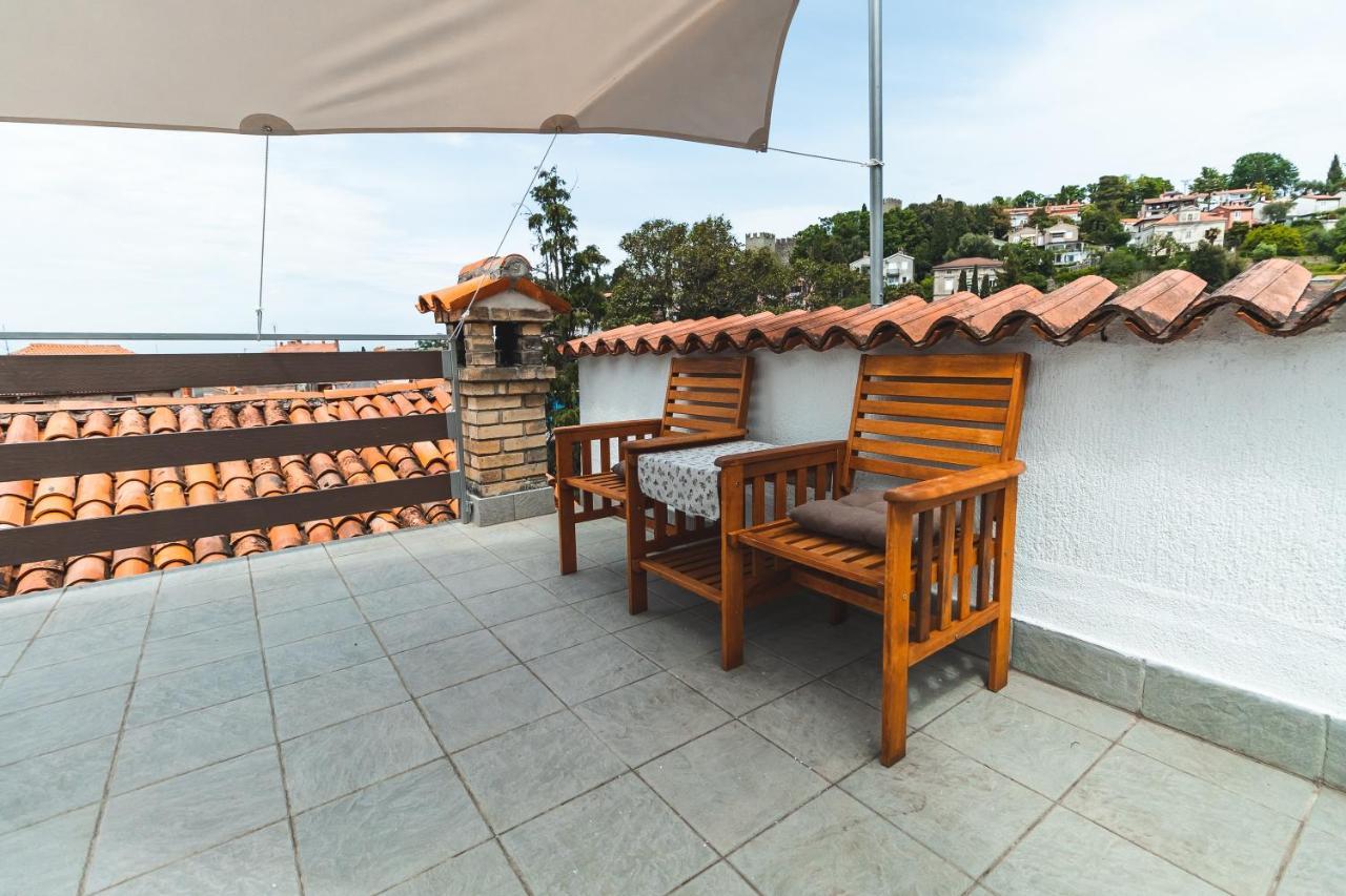 Ferienwohnung Kat-Y Terrace With Excellent View Piran Exterior foto