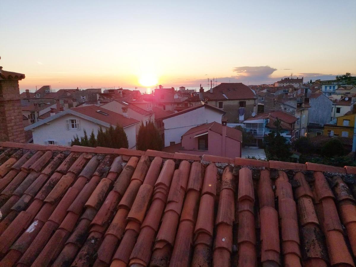 Ferienwohnung Kat-Y Terrace With Excellent View Piran Exterior foto